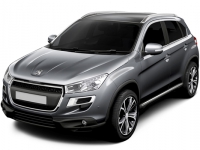 Коврики в салон (2 ряда) Peugeot 4008 I 2012-2017