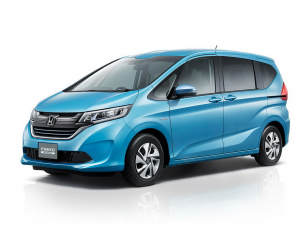 Коврик в багажник Honda Freed II 2016-2022 (6 мест) (правый руль) 