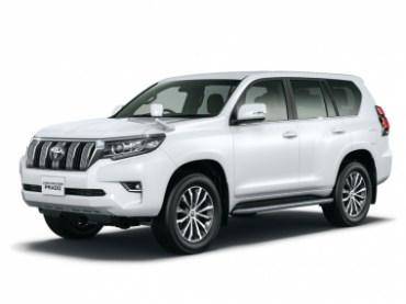 Коврики EVA 3D с бортами Toyota Land Cruiser Prado 150 2017-н.в. (правый руль 5 мест)