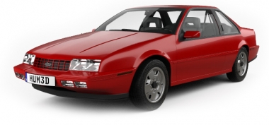 Коврики из экокожи 3D  Chevrolet Beretta 1987-1996 г