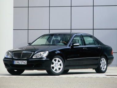 Коврики из экокожи 3D  Mercedes S-класс W220 1998-2005 LONG