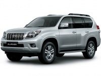 Коврики из экокожи 3D  Toyota Land Cruiser Prado 120 (правый руль) 2002-2009