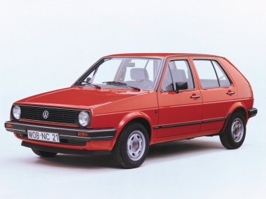 Коврики из экокожи 3D  Volkswagen Golf II 1983-1992