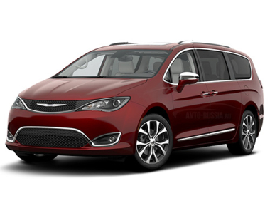 Коврики из экокожи 3D Chrysler Pacifica (RU) 2016 – н.в. (7мест)
