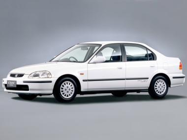 Коврики из экокожи 3D  Honda Civic VI (правый руль) 1995-2003