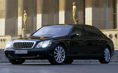 Коврики из экокожи 3D Maybach 62S 2002-2012