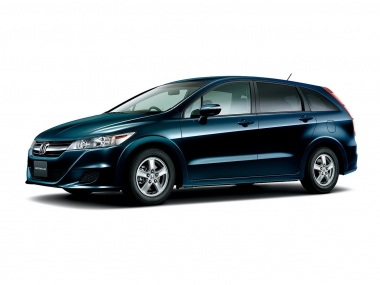 Коврики из экокожи 3D Honda Stream 2006-2014 (правый руль)