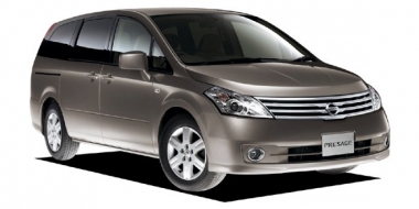 Коврики из экокожи 3D Nissan Presage 2003-2009 (правый руль)