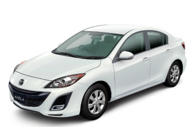 Коврики из экокожи 3D  Mazda Axela (правый руль) 2013-2019 (седан)