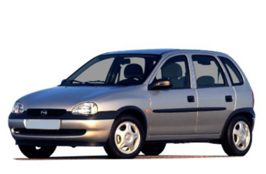 Коврики из экокожи 3D Opel Corsa B 1993-2000 (5 дверей)