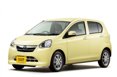 Коврики из экокожи 3D Toyota Pixis Epoch 2012-н.в. (правый руль)