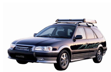 Коврики из экокожи 3D Toyota Sprinter Carib III 1995-2002 пр.руль