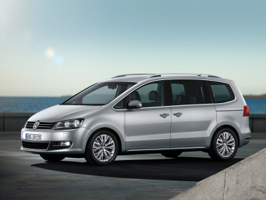 Коврики из экокожи 3D  Volkswagen Sharan (правый руль) 2010-н.в.