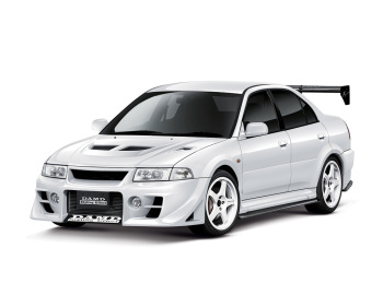 Коврики из экокожи 3D  Mitsubishi Lancer Evolution VI 1999-2001 (правый руль)