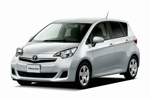 Коврики из экокожи 3D Toyota Ractis I (правый руль) 4WD 2005-2010