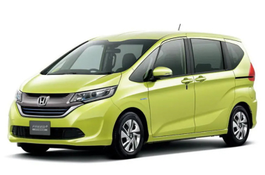 Коврики из экокожи 3D Honda Freed II 2016-2022 (7 мест) (правый руль)